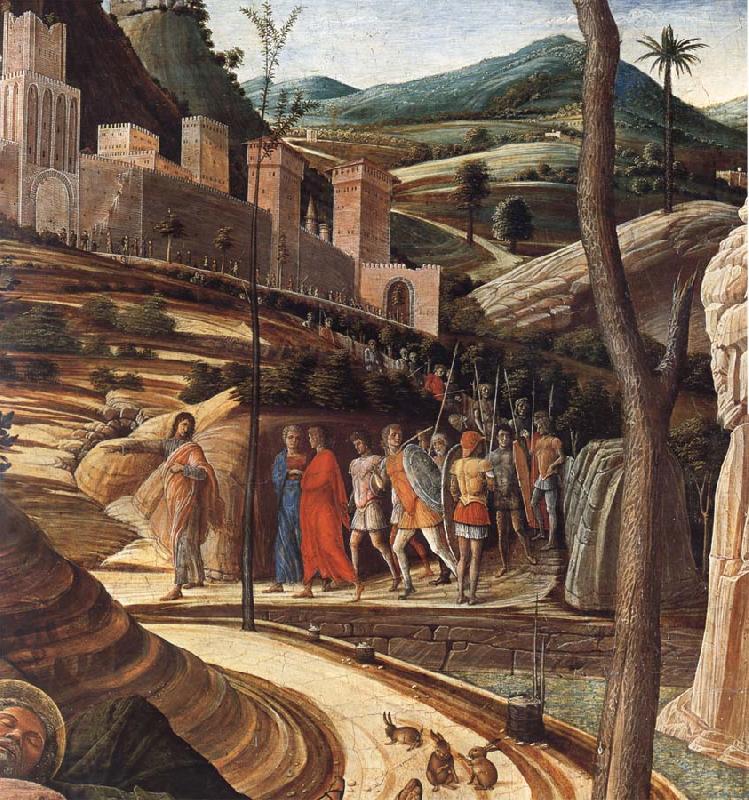 Andrea Mantegna Detail of The Agony in the Garden China oil painting art